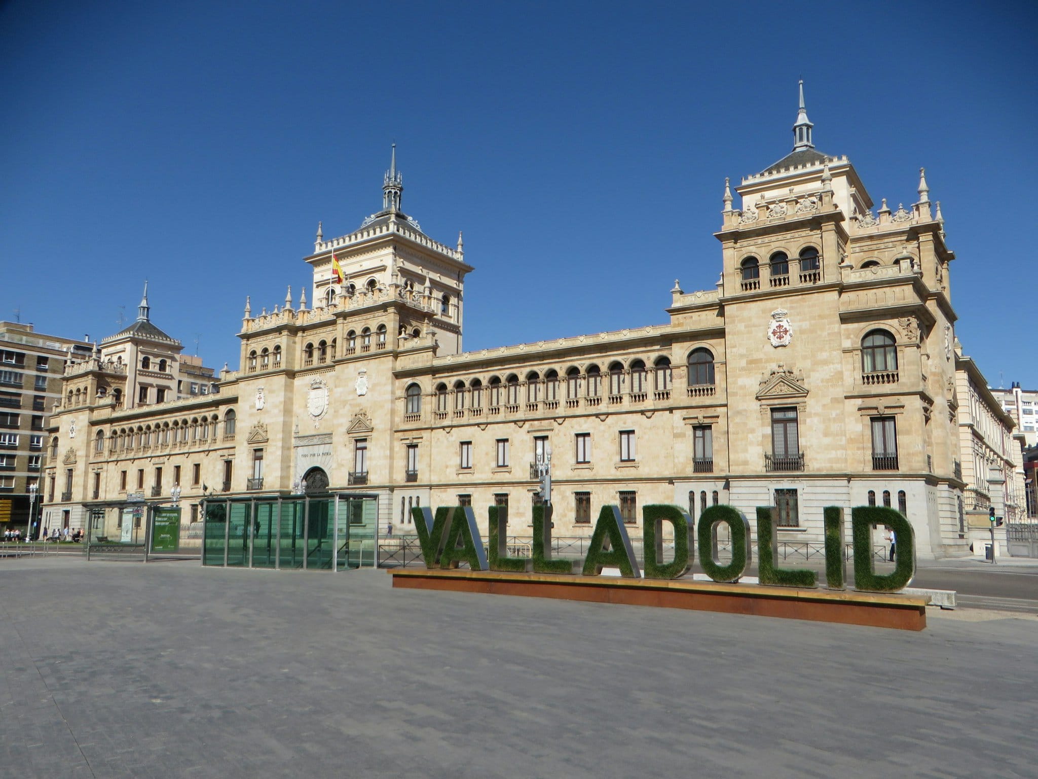 Valladolid Spain - Academia de Caballería Plaza Zorilla
