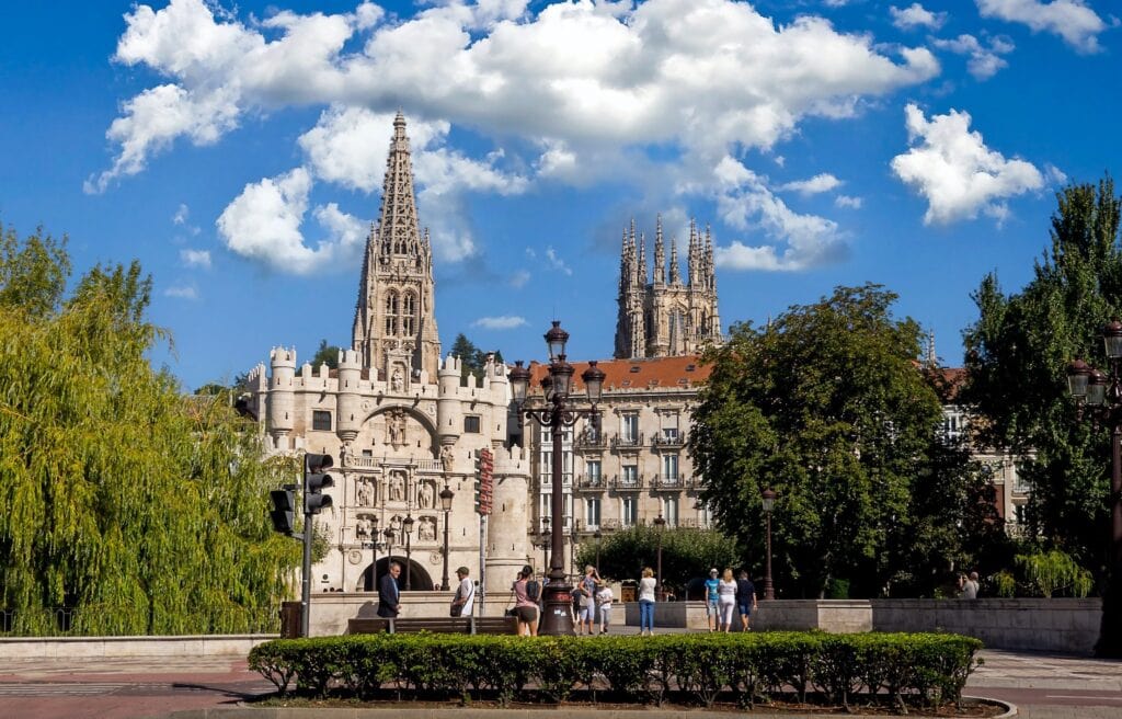 Burgos Spain - Puente Santa María