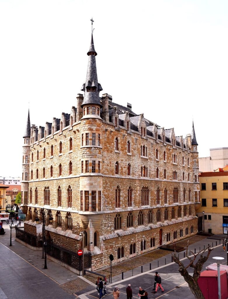 Leon - Spain - Casa Botines Gaudi