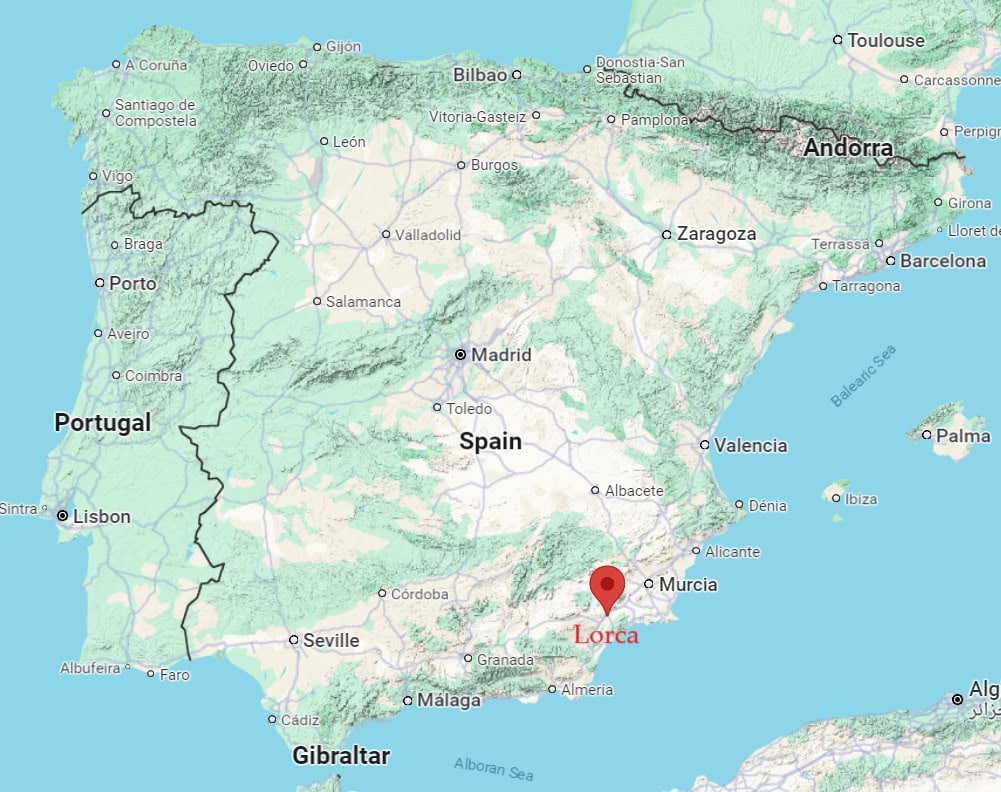 Lorca-Spain-Map-Location