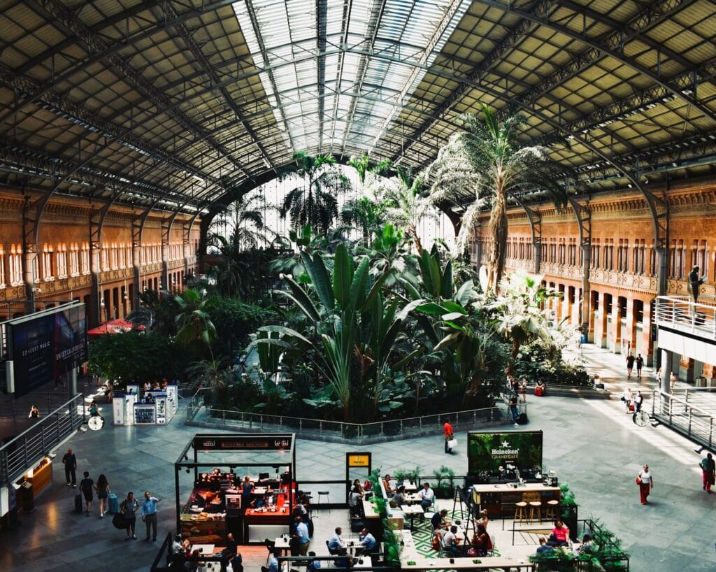 Madrid-Spain-Atocha-botanic-garden