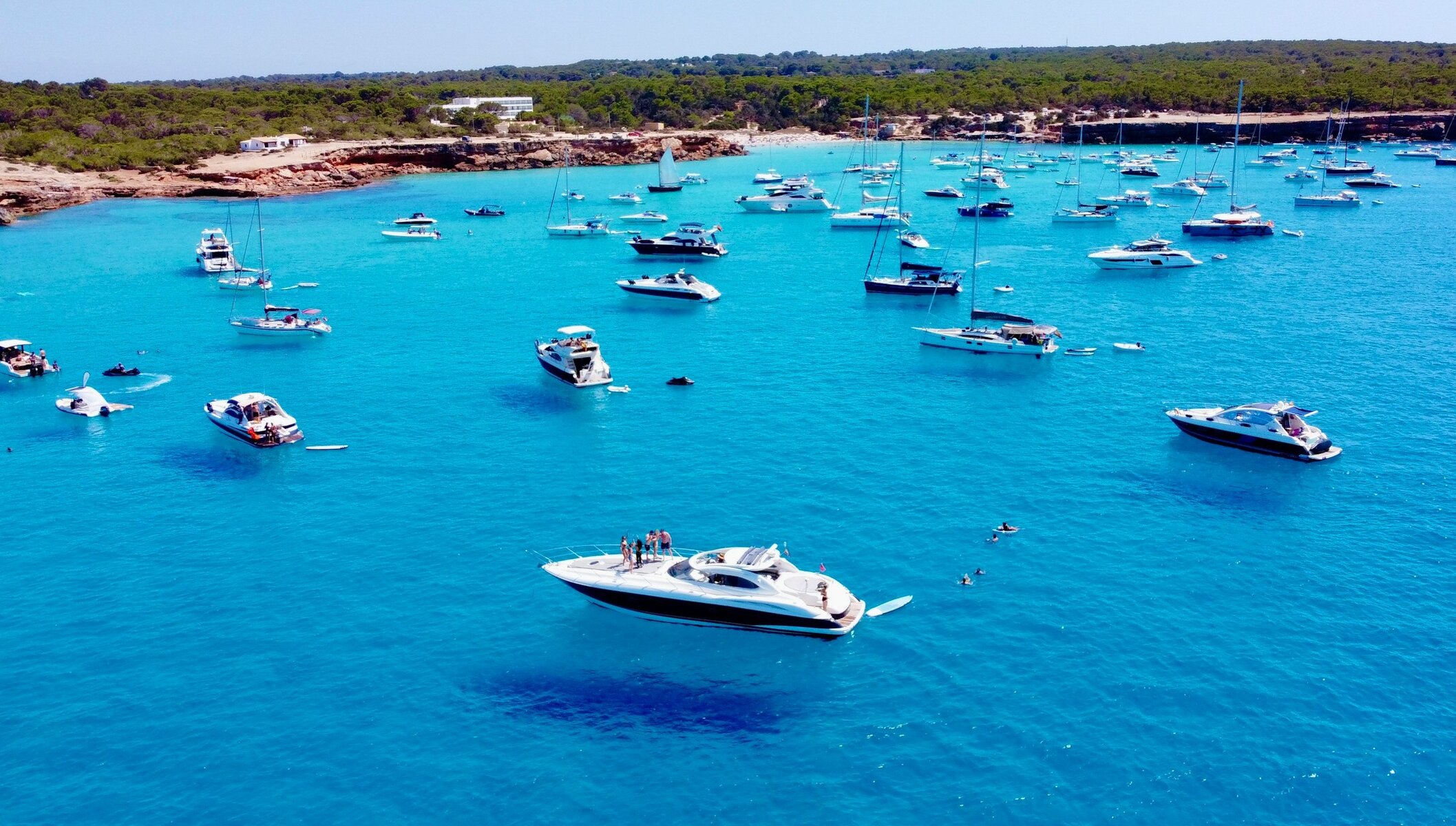 Ibiza-Spain-Boats_on_clear_water-2
