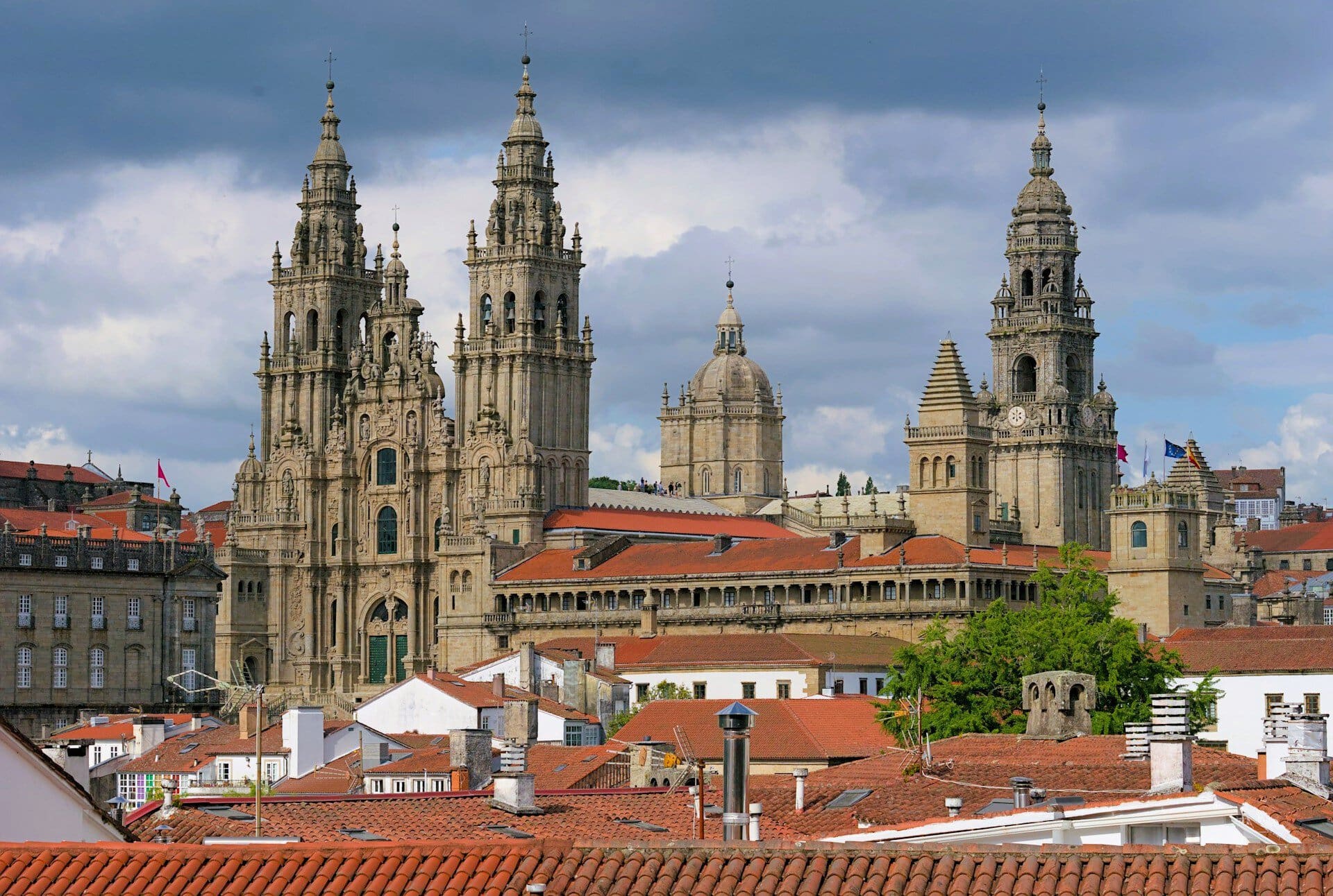 Santiago-de-Compostela-Spain-Cathedral-VIEW