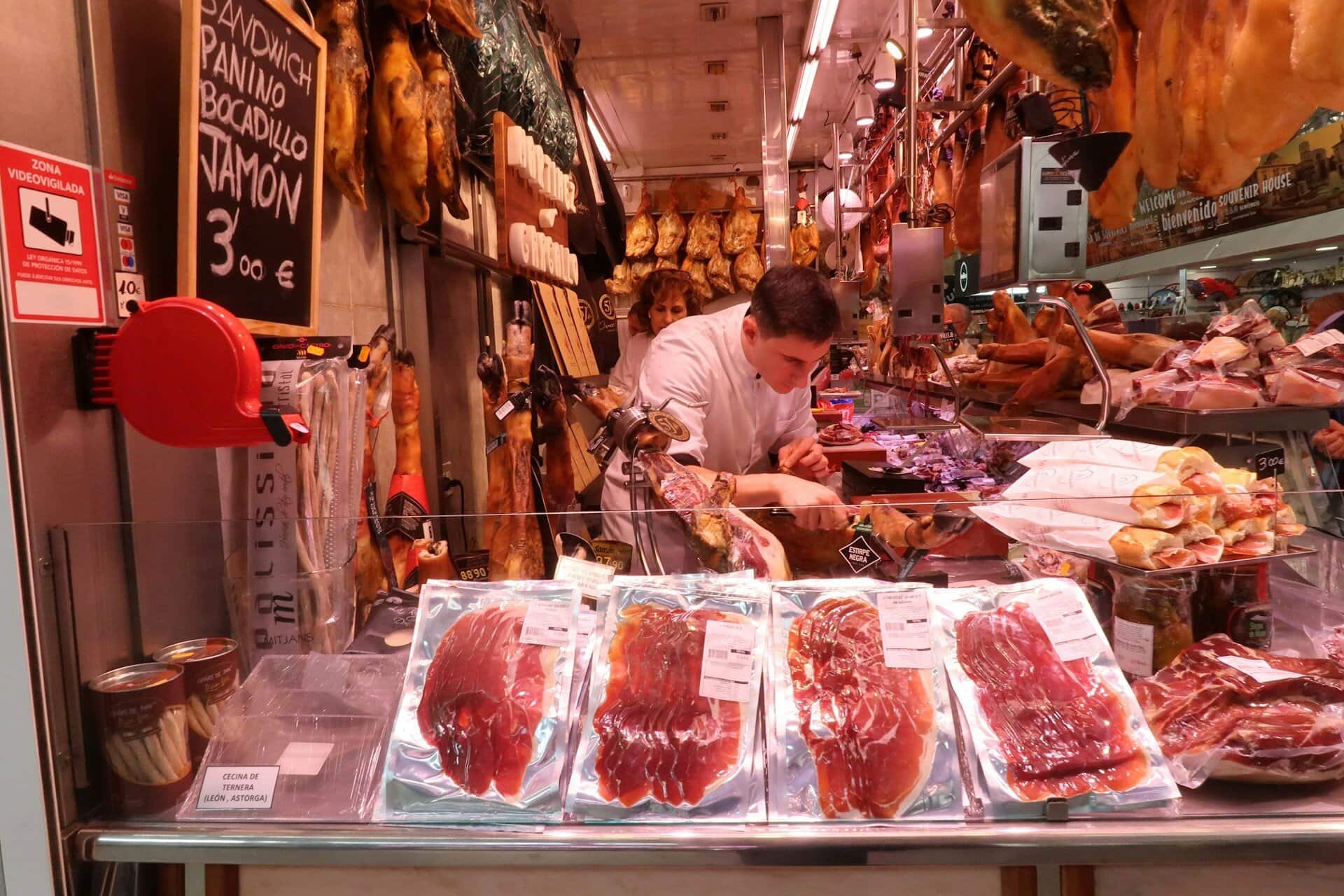 Spanish-Food-Jamon-Stand