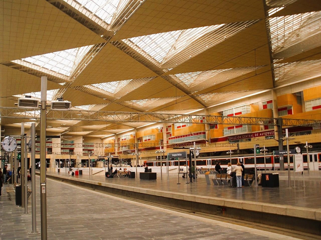 Zaragosa-Spain-train-station-Zaragoza-Delicias