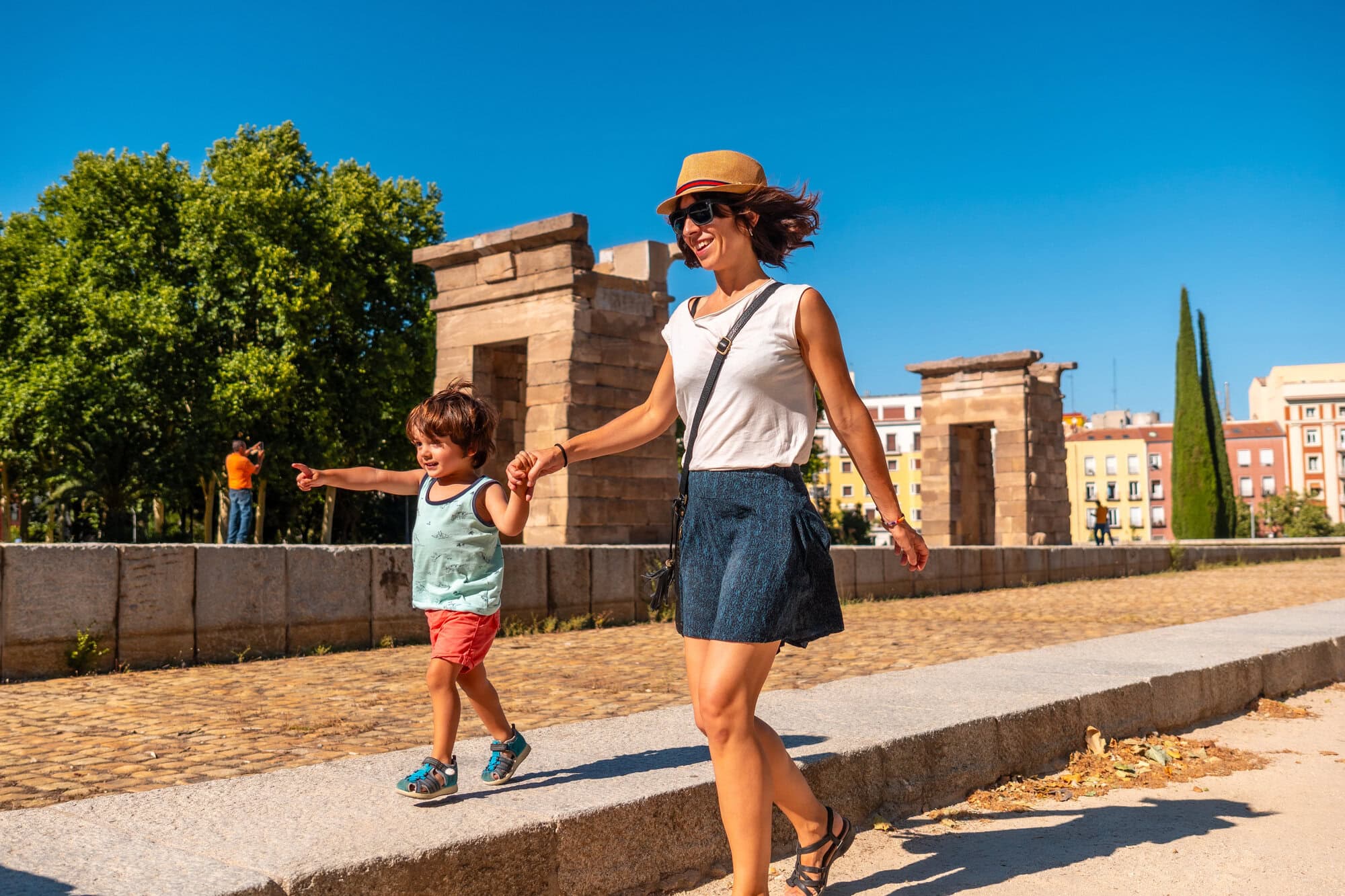 Madrid-Spain-DEBOD-WOMAN-AND-CHILD