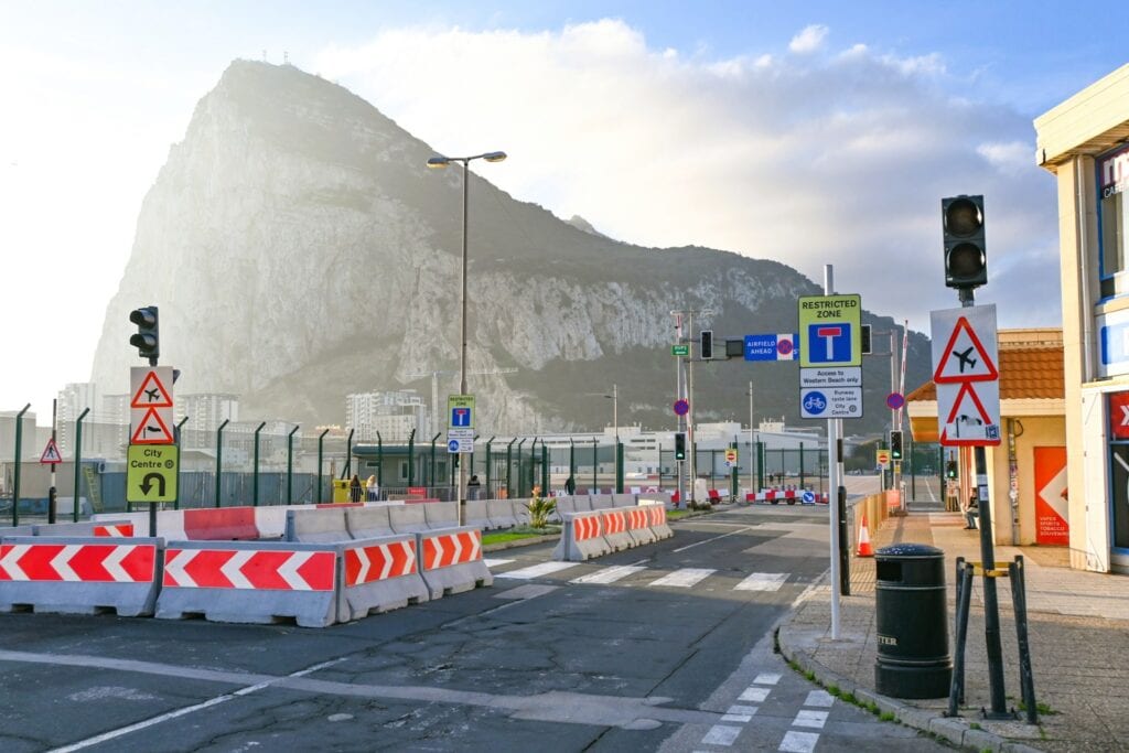 Gibraltar-Border-Crossing