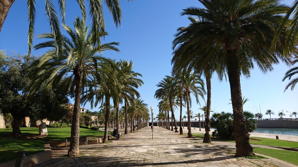 Palma-Mallorca-Spain-Passeig-Dalt-Murada