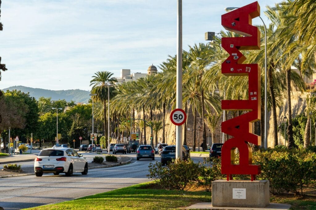 Palma-de-Mallorca-Spain-letters-sign